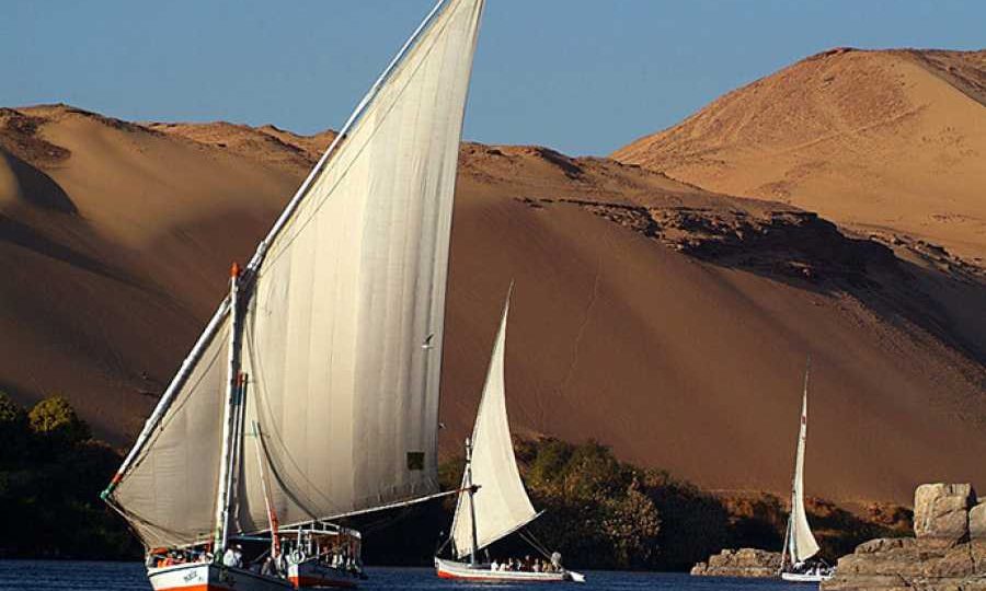 Felucca Ride on The Nile in Aswan