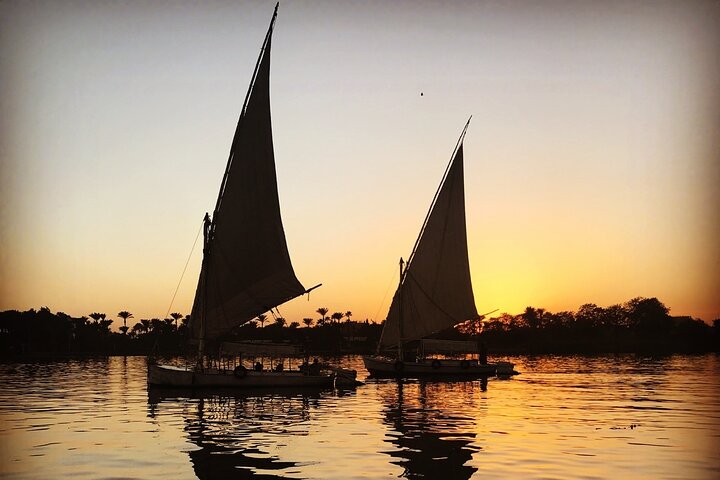 Romantic Sunset Felucca Tour at Luxor Nile River