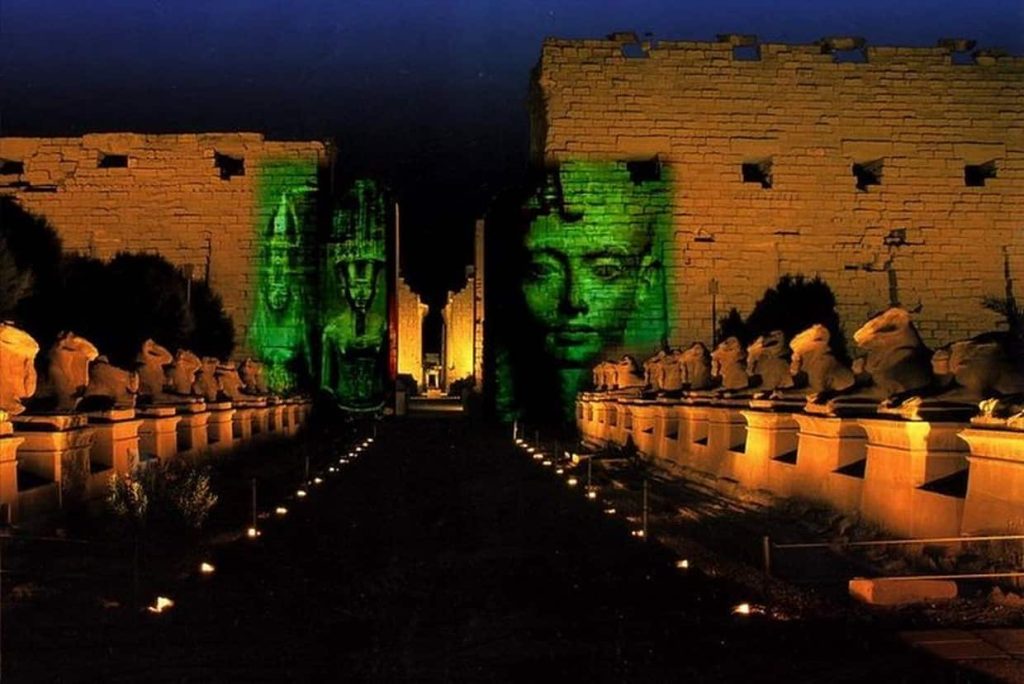 Sound in Lights show -Karnak Temple