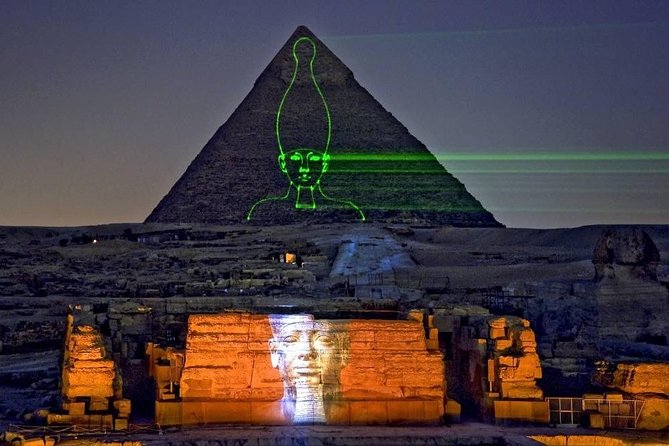 Pyramids Sound & Light Show from Cairo