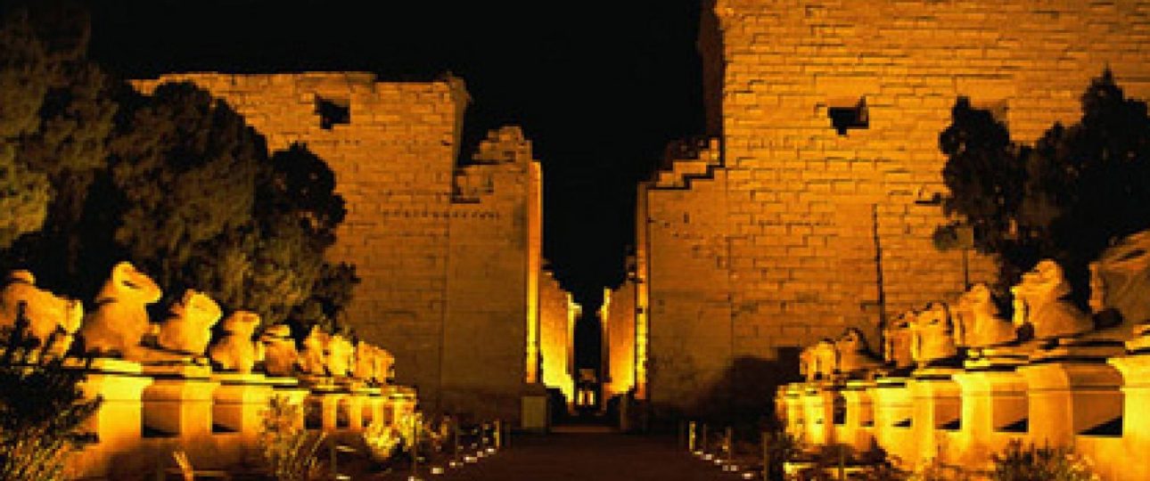 Sound in Lights show -Karnak Temple