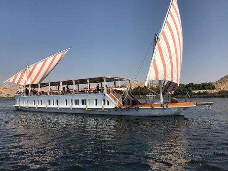 dahabiya nile cruise Egypt